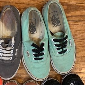 mint green vans